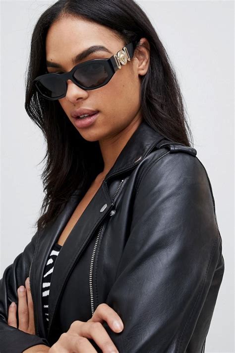 celebrities wearing versace sunglasses|sunglasses women Versace original.